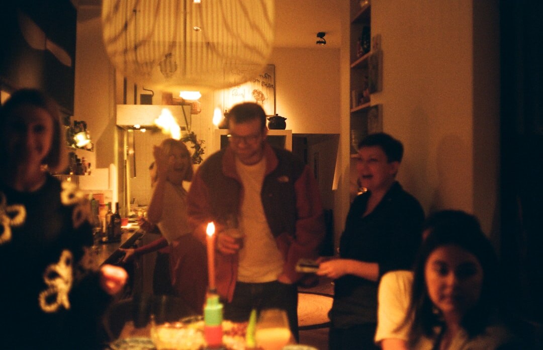 family gathering at home